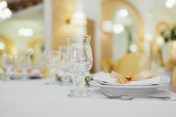 table set for dinner