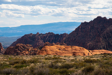 Stunning scenery at Snow Canyon in Utah - travel photography