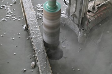 Concrete drilling machine