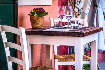 sidewalk restaurant