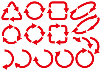 リサイクル矢印1c