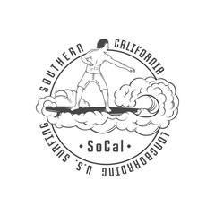 Surfing Logotype.