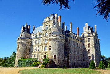 The Chateau de Brissac is the highest castle in Loire castles. It is one of the most beautiful castles of Chateau de la Loire