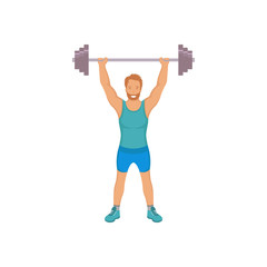 Illustration of a Bodybuilder