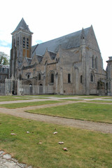 Fototapeta premium the madeleine church in châteaudun (france)