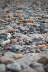 steiniger Strand