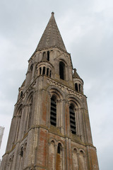 Fototapeta premium church of the trinity abbey in vendôme (france)