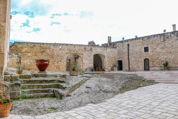 Episcopio Castle in Grottaglie, Puglia, Italy 