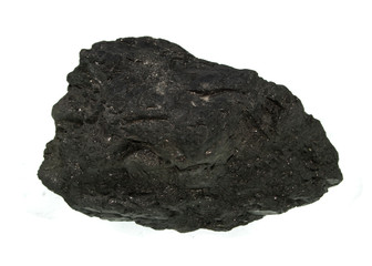 coal isolated on white background