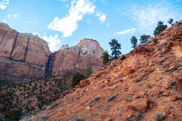 Zion Canyon in Utah - stunning scenery - travel photography