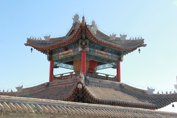 Naklejka premium Mongolian temple