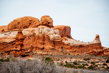 Fototapeta premium Amazing Scenery at Arches National Park in Utah - travel photography