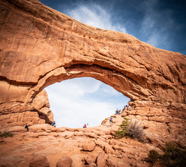 Arches National Park in Utah - famous landmark - travel photography