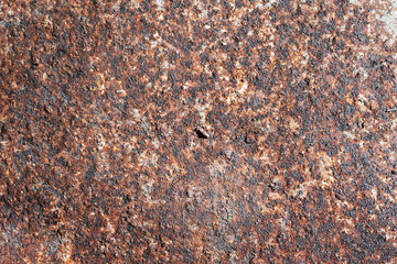 texture of rusty metal