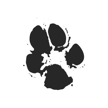 Illustration of a Paw Print.