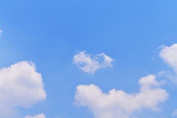blue sky with clouds
