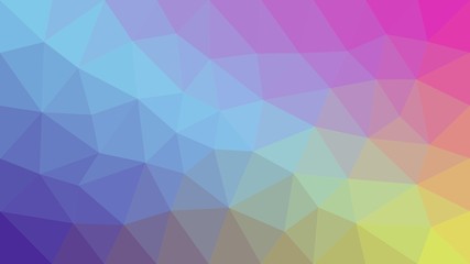 LowPoly Hintergrund, Dreiecke, Polygone, farbenfroh, abstrakte Oberfl&auml;che, moderner Hintergrund, Vektorgrafik-Illustration f&uuml;r Ihr Projekt