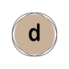 Initial Letter D Logo Template Vector Design