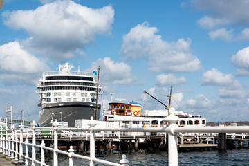 Die Viking Sky, die kürzlich in der Nordsee vor Norwegen wegen eines Motorschadens in Seenot...