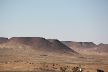 The top is a flat mountain