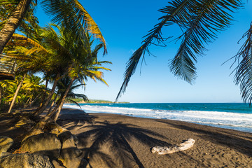Grande Anse beach in Guadeloupe