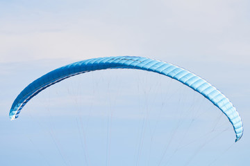 Paragliding and sky