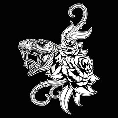 Tattoo old school drawing