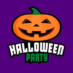 Halloween Logo vector template
