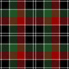 Tartan Plaid Scottish Seamless Pattern Background