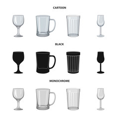 Vector design of form and celebration icon. Set of form and volume stock symbol for web.