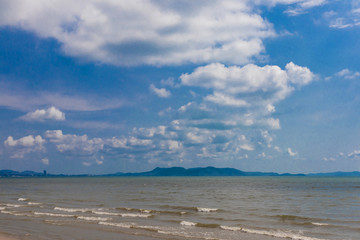 The sea and beautiful beaches in Thailand