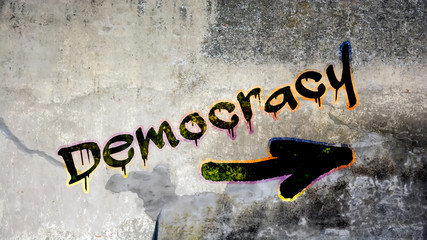 Street Graffiti to Democracy