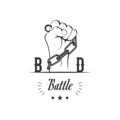 Break Dance Battle Logotype.
