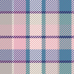 Plaid or tartan vector is background or texture in many color