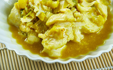 South Indian hake curry