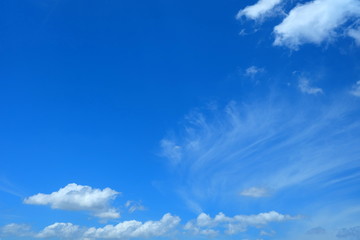 Naklejka na ściany i meble Sky and Cloud Image Background.