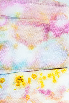Tie-Dyed paper towels