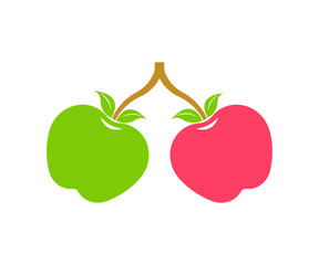 Two Apples Logo.