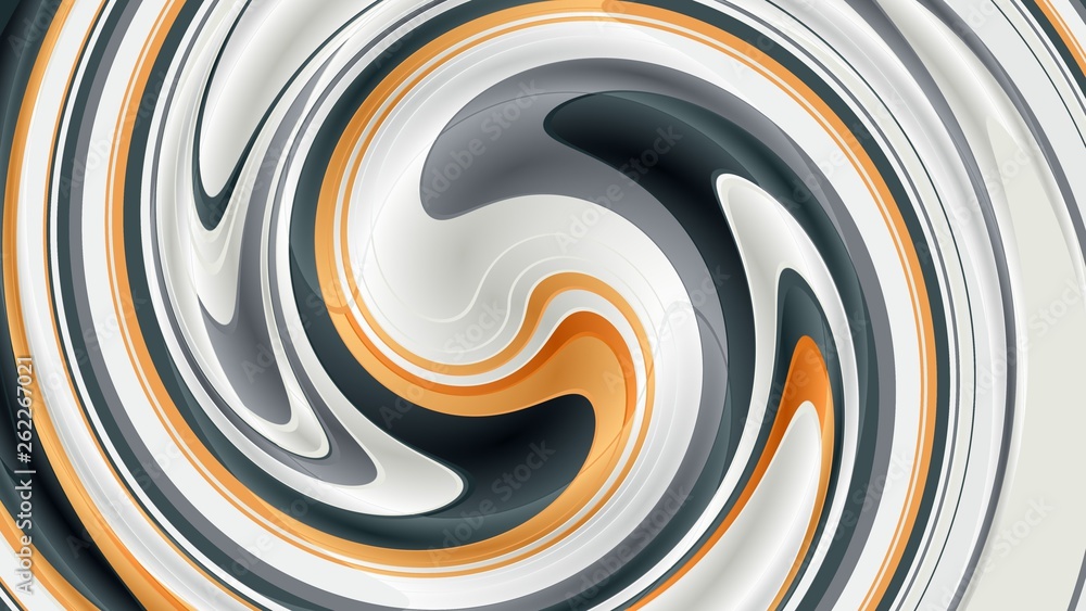 Wall mural abstract spiral creamy swirl background texture. colorful background for brochures graphic or concep