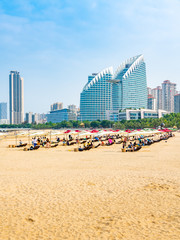 City views of Golden Sands Bay, Zhanjiang City