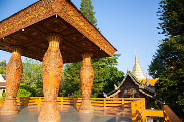 wat Phra That Doi Suthep Buddhist temple in Chiang Mai, Thailand