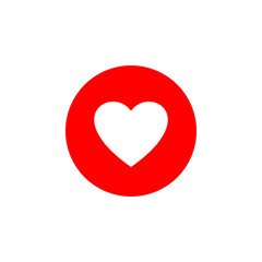 Heart icon vector. Heart vector icon. Like icon vector