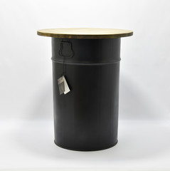 Unique decorated and restored burrels tables