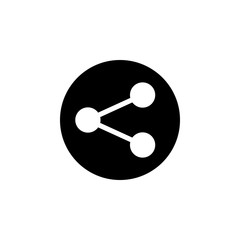 share icon vector. Share vector icon