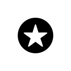 Star Icon vector. Star vector icon. Star Icon in trendy flat style isolated on white background. Rating symbol for web design