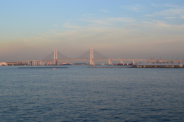 Obraz premium Yokohama Bay Bridge