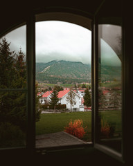 Schweiz - Bellach aus dem Fenster
