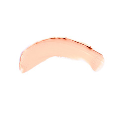 Make up foundation bb cream smudge powder creamy background.