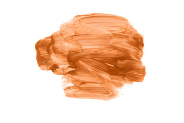 Make up foundation bb cream smudge powder creamy background.