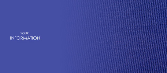 Fototapeta premium Blue fabric texture textile cloth material pattern blur background macro